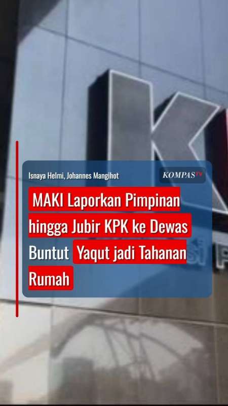 MAKI Laporkan Pimpinan Hingga Jubir KPK Ke Dewas Buntut Yaqut Jadi Tahanan Rumah