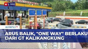 Puncak Arus Balik Lebaran, One Way Mulai Diterapkan Dari GT Kalikangkung Pada Sabtu 28 Maret 2026