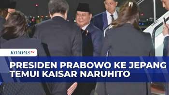 Presiden Prabowo Tiba Di Tokyo, Kunjungan Perdana Ke Jepang Disambut Langsung Pejabat Tinggi