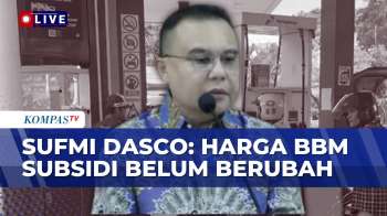 Sufmi Dasco: Warga Tak Perlu Panik, Belum Ada Rencana Penyesuaian Harga BBM Subsidi