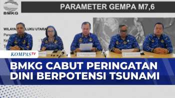 Update! BMKG Cabut Peringatan Dini Potensi Tsunami Usai Gempa Magnitudo 7,6 Di Sulut & Malut | SAPA