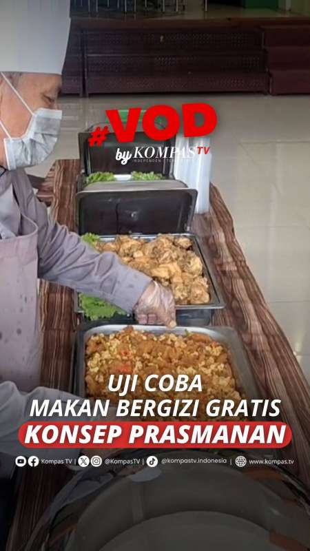 UJI COBA MAKAN BERGIZI GRATIS KONSEP PRASMANAN