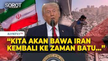 Donald Trump Ancam Serang Iran Lebih Keras Sampai Kembali Ke Zaman Batu