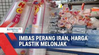 Imbas Perang Iran, Harga Plastik Melonjak, Omzet Pedagang Turun!