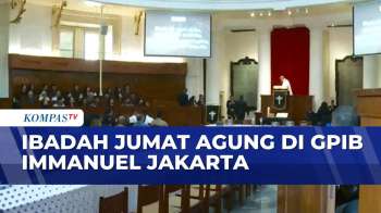 Berlangsung Khidmat, Ibadah Jumat Agung Di GPIB Immanuel Jakarta | SAPA MALAM