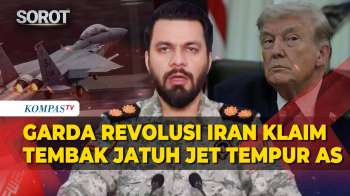 Garda Revolusi Iran Klaim Tembak Jatuh Jet Tempur AS