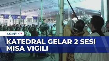 Misa Vigili Paskah di Katedral Jakarta Digelar Dua Sesi | KOMPAS PETANG