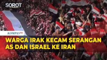 Ribuan Warga Irak Di Baghdad Gelar Aksi, Kecam Serangan AS Dan Israel Ke Iran