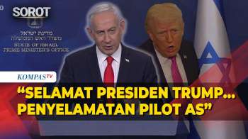 PM Israel Netanyahu Beri Selamat ke Trump Berhasil Selamatkan Pilot AS usai Iran Tembak Jatuh Jet