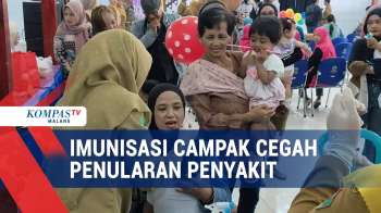 61 Suspek Campak Di Kota Malang, Dinkes Kebut Imunisasi