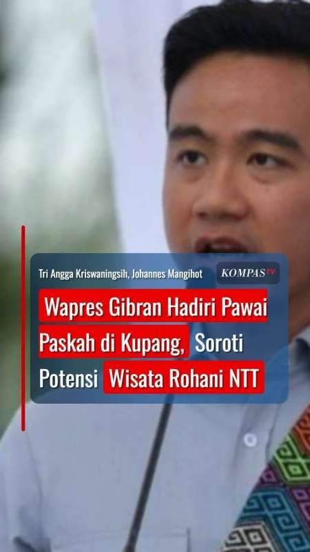 Wapres Gibran Hadiri Pawai Paskah Di Kupang, Soroti Potensi Wisata Rohani NTT