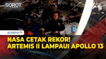 Pecah Rekor! Artemis II Lampaui Apollo 13, Capai Jarak Terjauh Dari Bumi