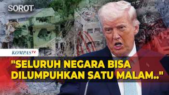 Trump Ancam Iran Akan Dilumpuhkan Dalam Satu Malam