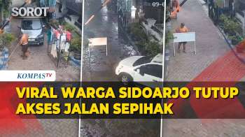Viral Warga Sidoarjo Tutup Akses Sepihak, Ini Kata Pelaku & Ketua RT