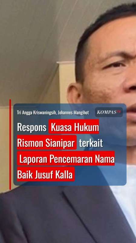 Respons Kuasa Hukum Rismon Sianipar Terkait Laporan Pencemaran Nama Baik Jusuf Kalla