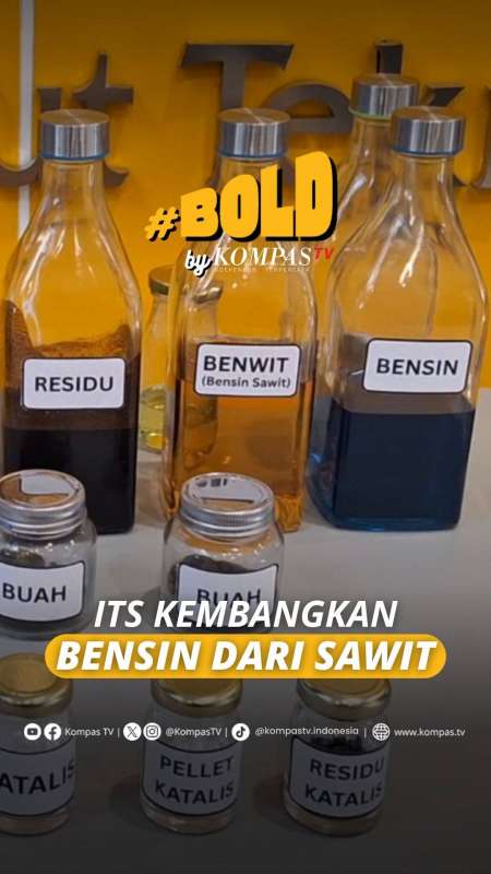 ITS KEMBANGKAN BENSIN DARI SAWIT