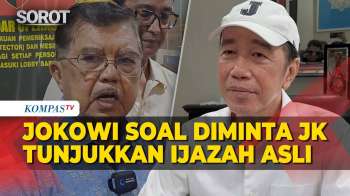 [FULL] Jokowi Buka Suara Soal Diminta Jusuf Kalla Tunjukkan Ijazah Asli