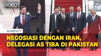 Detik-Detik Wapres AS Tiba Di Pakistan! Delegasi Negosiasi Damai Dengan Iran