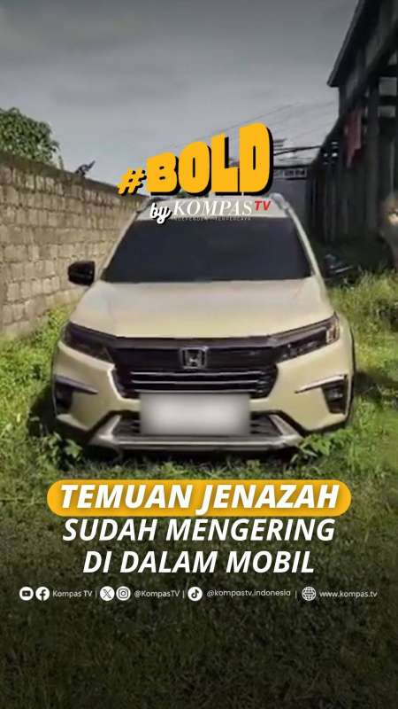 TEMUAN JENAZAH SUDAH MENGERING DI DALAM MOBIL