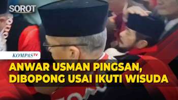 Anwar Usman Pingsan usai Wisuda Purnabakti Dibopong Para Hakim, Ini Sebabnya