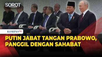 Momen Putin Jabat Tangan Prabowo, Panggil Hangat dengan Kata Sahabat