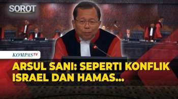 Hakim MK Arsul Sani Ibaratkan Konflik Israel Vs Hamas Di Sidang Uji Materi UU Peradilan Militer