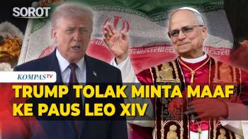 Trump Tolak Minta Maaf Ke Paus Leo XIV Atas Kritik Terhadap Perang Iran