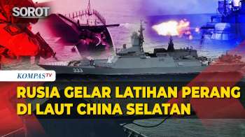 Rentetan Tembakan! Kapal Perang Rusia Gelar Latihan Di Laut China Selatan