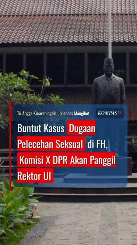 Buntut Kasus Dugaan Kekerasan Seksual di FH, Komisi X Akan Panggil Rektor UI