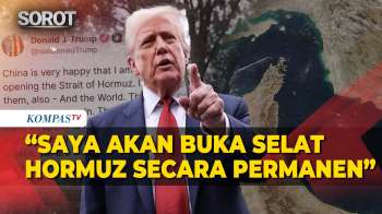 Trump Akan Buka Blokade Selat Hormuz Secara Permanen: Untuk China Dan Dunia