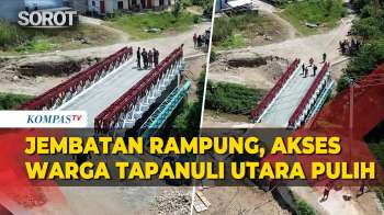 TNI Dan Warga Tapanuli Rampungkan Jembatan Hutagalung Siwaluompu, Akses Kembali Lancar