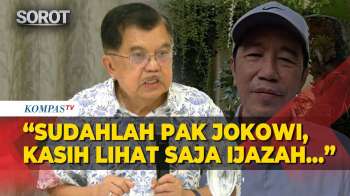 Jusuf Kalla Nasihati Jokowi Tunjukkan Ijazah: Masyarakat Berkelahi 2 Tahun…