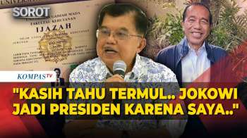 Emosi Jusuf Kalla Terseret Kasus Ijazah: Kasih Tahu Itu Termul, Jokowi Jadi Presiden Karena Saya!