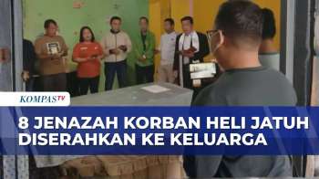 Haru! 8 Jenazah Korban Helikopter Jatuh di Sekadau Kalbar Diserahkan ke Keluarga
