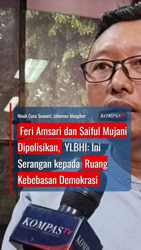 Feri Amsari dan Saiful Mujani Dipolisikan, YLBHI: Ini Serangan kepada Ruang Demokrasi