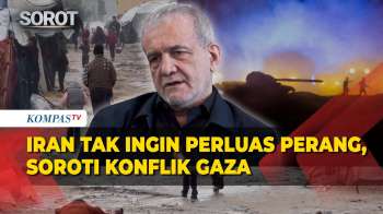 [Full] Presiden Iran Tak Ingin Perluas Perang, Soroti Konflik Gaza Hingga Suriah
