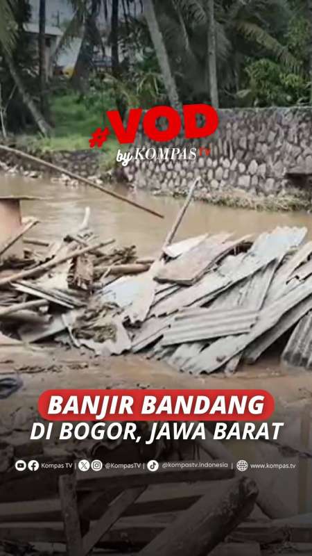 BANJIR BANDANG DI BOGOR, JAWA BARAT