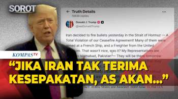 Trump Ancam Hancurkan Infrastruktur Iran Jika Tolak Kesepakatan Damai