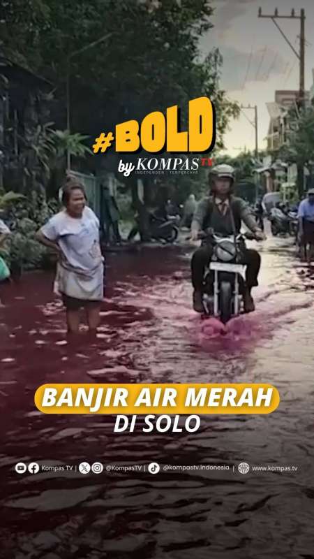BANJIR AIR MERAH DI SOLO