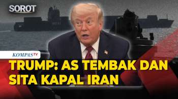 Trump: AS Tembak Dan Sita Kapal Iran Di Teluk Oman