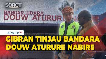 Gibran Tiba di Papua Tengah, Cek Pengembangan Bandara Douw Aturure Nabire