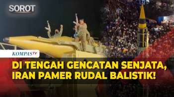 Gemuruh! Iran Pamer Rudal Balistik Di Tengah Gencatan Senjata AS