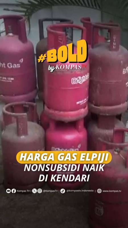 HARGA GAS ELPIJI (LPG) NONSUBSIDI NAIK DI KENDARI