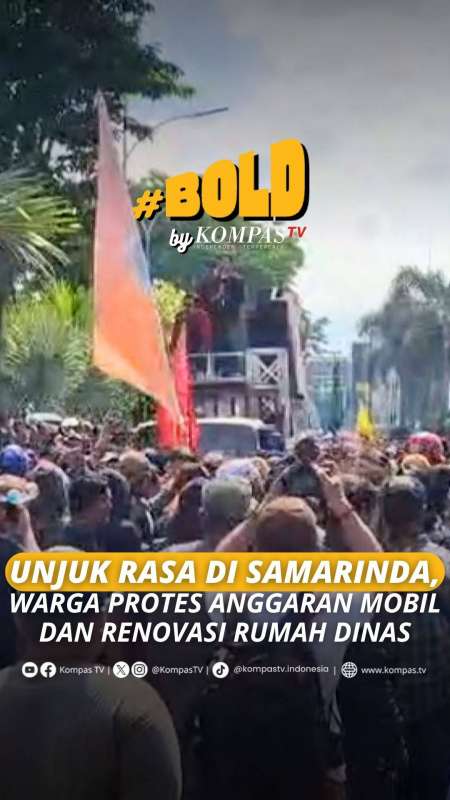UNJUK RASA WARGA SAMARINDA PROTES ANGGARAN MOBIL DAN RENOVASI RUMAH DINAS