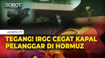 Hormuz Memanas! Detik-Detik Militer Iran Cegat Kapal Tanker Diduga Milik Israel