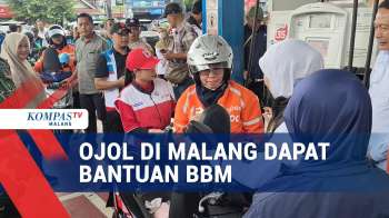 160 Pengemudi Ojol Dapat BBM Gratis