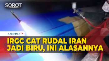 Iran Bersiap! IRGC Cat Rudal Balistiknya Jadi Warna Biru, Siap Bombardir Musuh