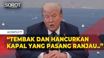Hormuz Memanas! Trump Beri Perintah Tembak & Tenggelamkan Kapal Iran Penebar Ranjau