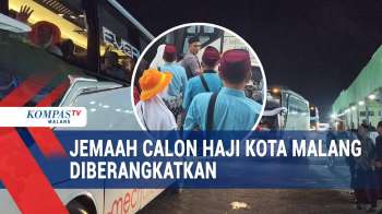 Pemberangkatan Jemaah Calon Haji Kota Malang