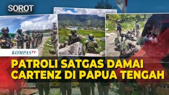 Satgas Damai Cartenz Gelar Patroli & Layanan Kesehatan Di Pengungsian Papua Tengah